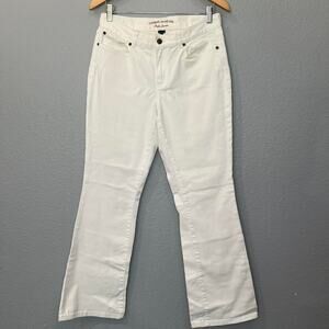 Classic white ralph lauren bootcut